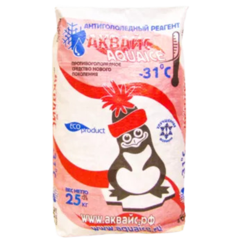 Противогололедный реагент Аквайс [до -31°С, 1000 кг]